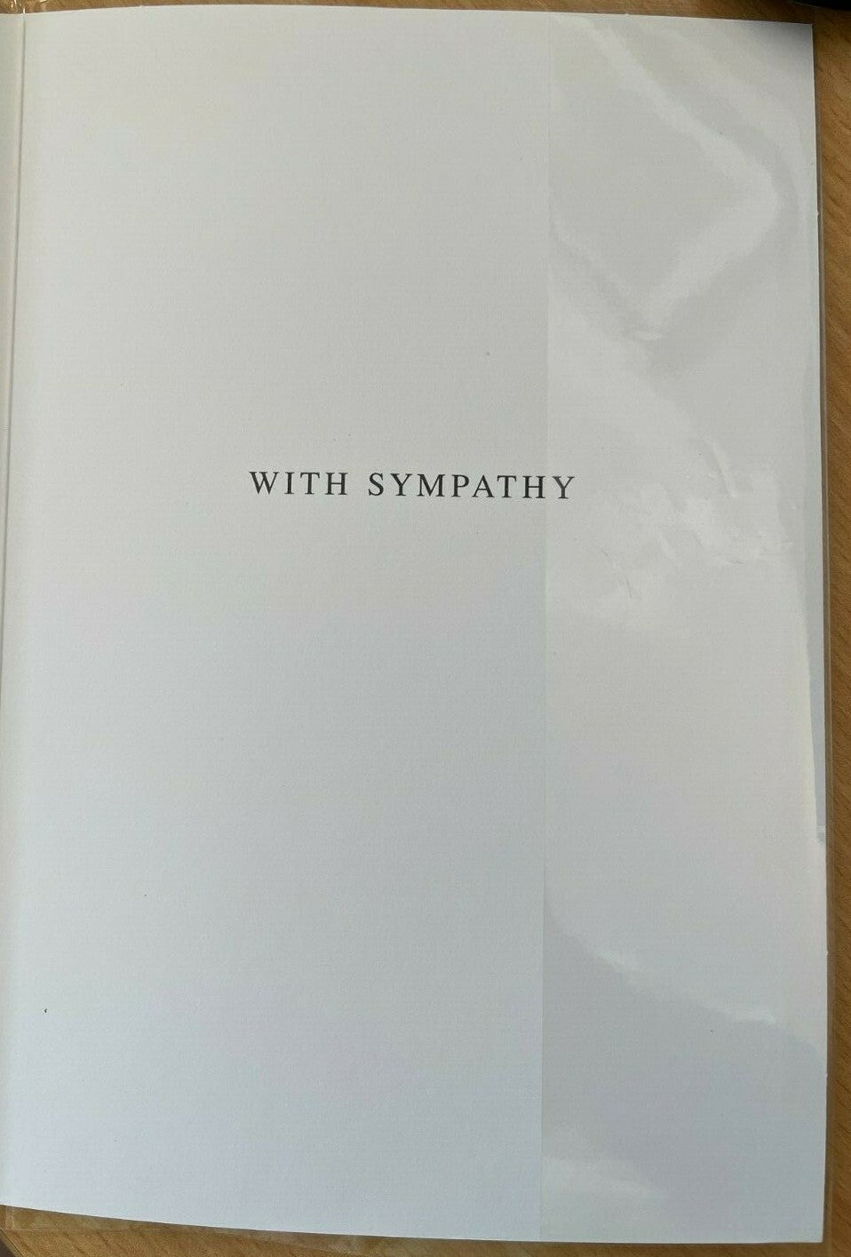 With Deepest Sympathy In the Loss of Your Son (Sympathy / Greeting Card)