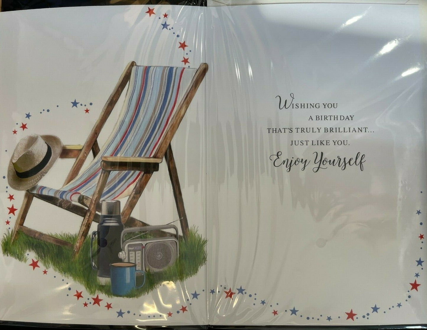 With Love to a Special Son Unwind and Enjoy (Birthday / Greeting Card)