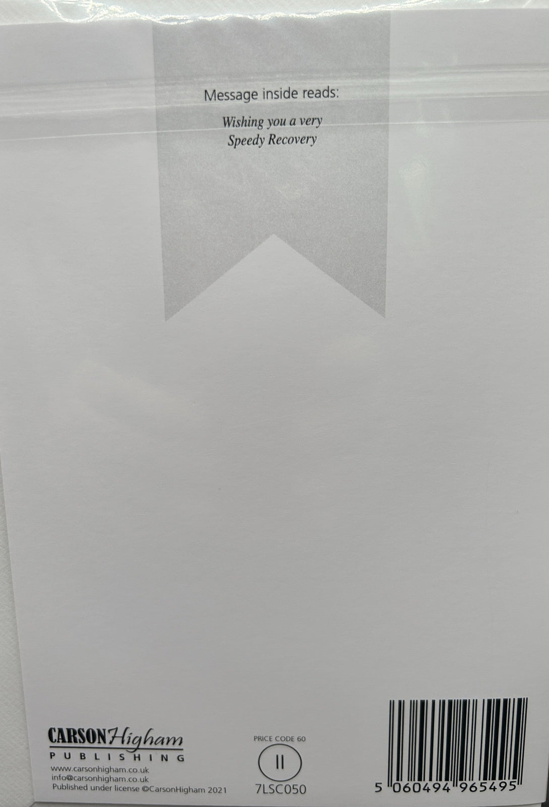 Recovering from your Operation (Greeting Card)