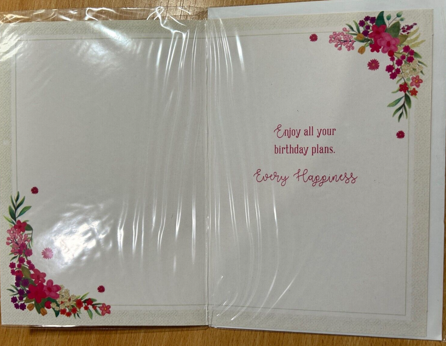 Just For You Happy Birthday (Greeting / Birthday Card)