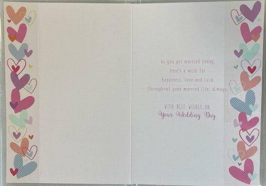 Special Wishes On Your Wedding Day (Greeting Card)