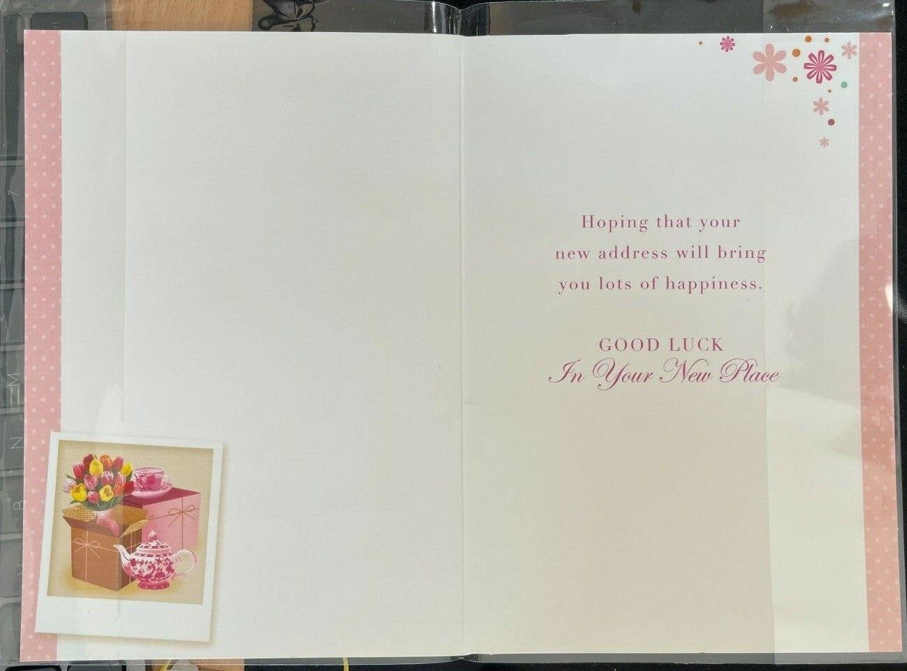 Good Luck in your new home (Greeting Card)