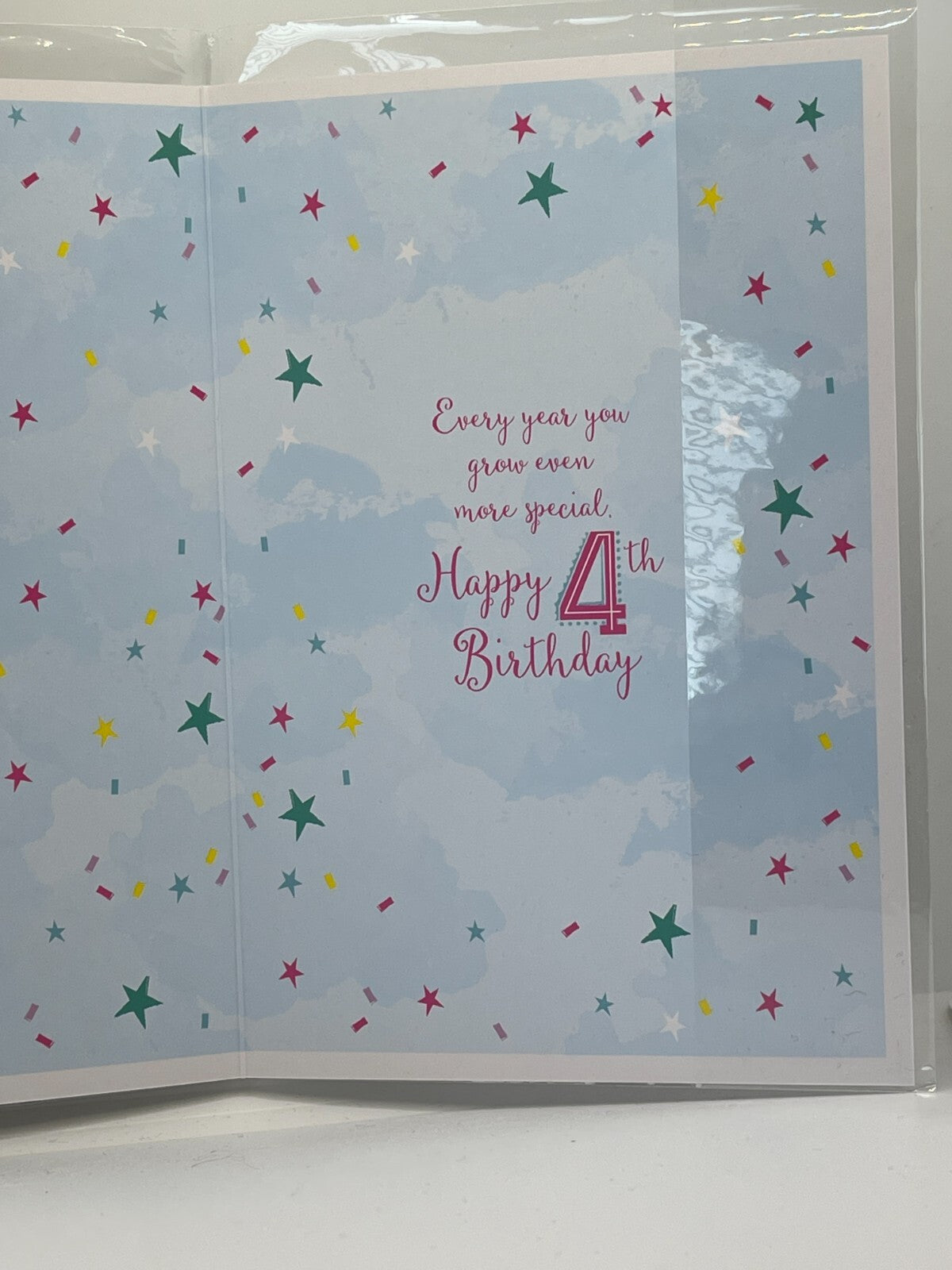 Happy Birthday 4 Today (Greeting Card)