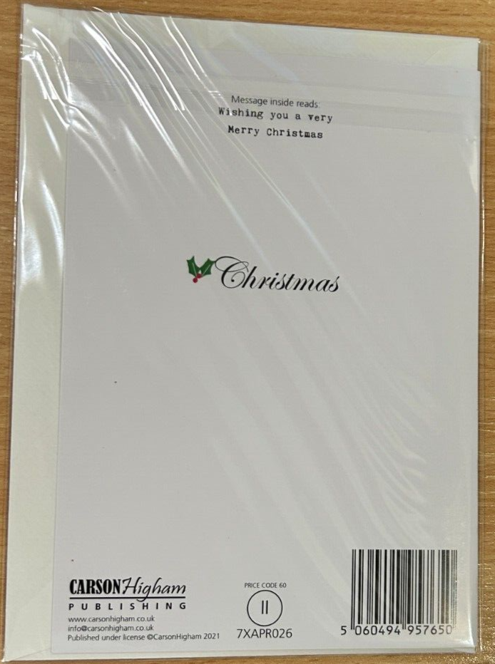 To a Wonderful Teacher Happy Christmas (Christmas Greeting Card)