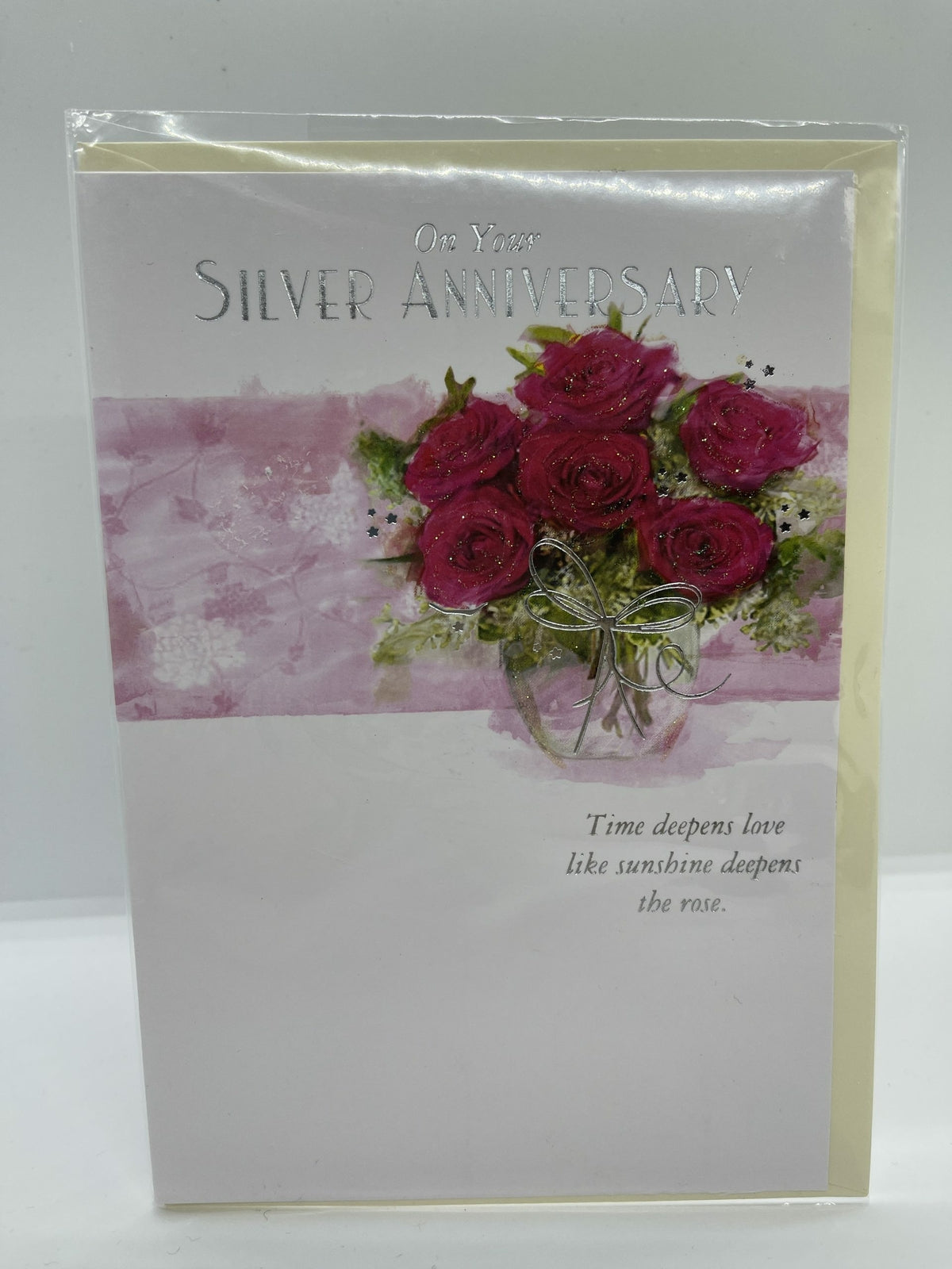 On Your Silver Anniversary (Greeting / Anniversary Card)