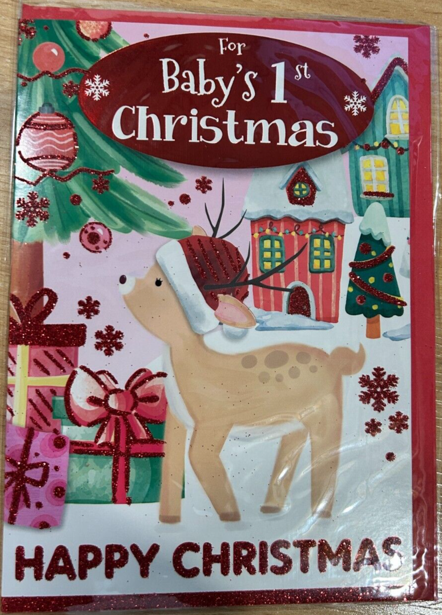 For Baby's 1st Christmas (Christmas Greeting Card)