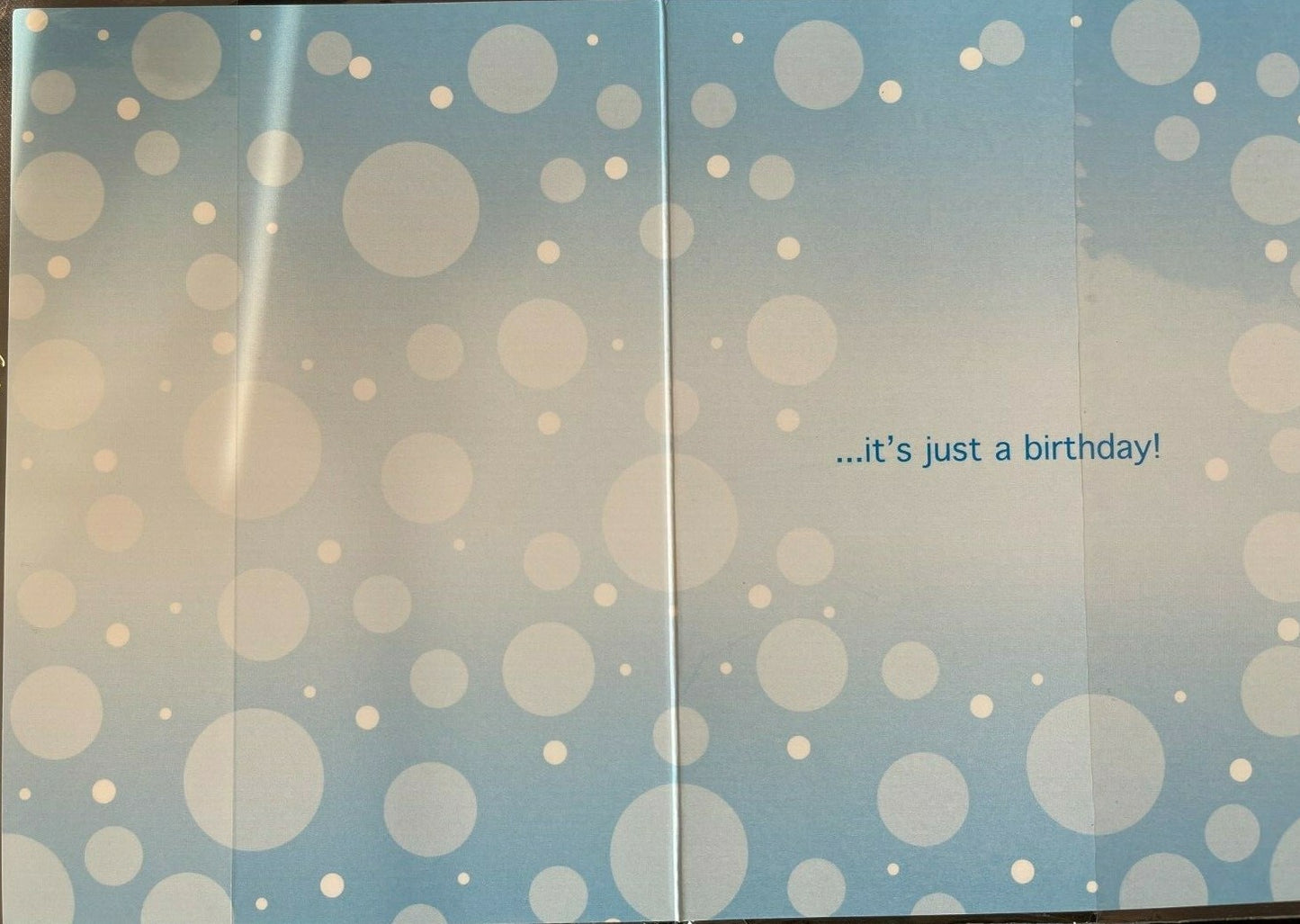 Get Over It - Birthday 3D Card (Greeting Card)