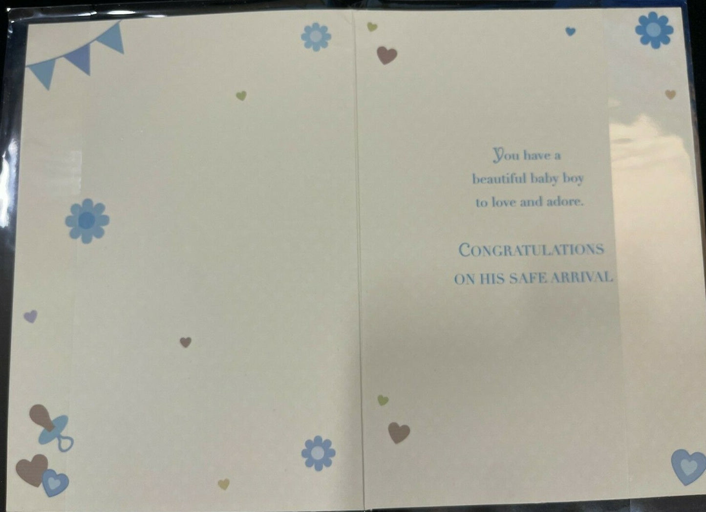 It's a New Baby Boy How Lovely! (New Baby Greeting Card)