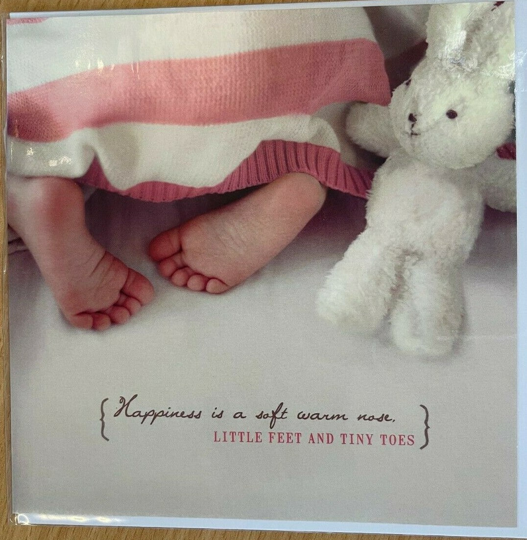Happiness is ... New Baby Congratulations (Greeting Card)