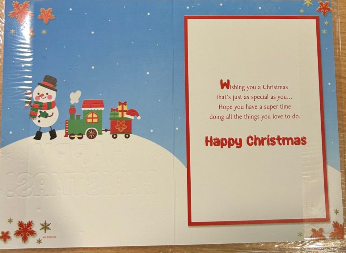 For a Special Great-Grandson Happy Christmas (Christmas Greeting Card)