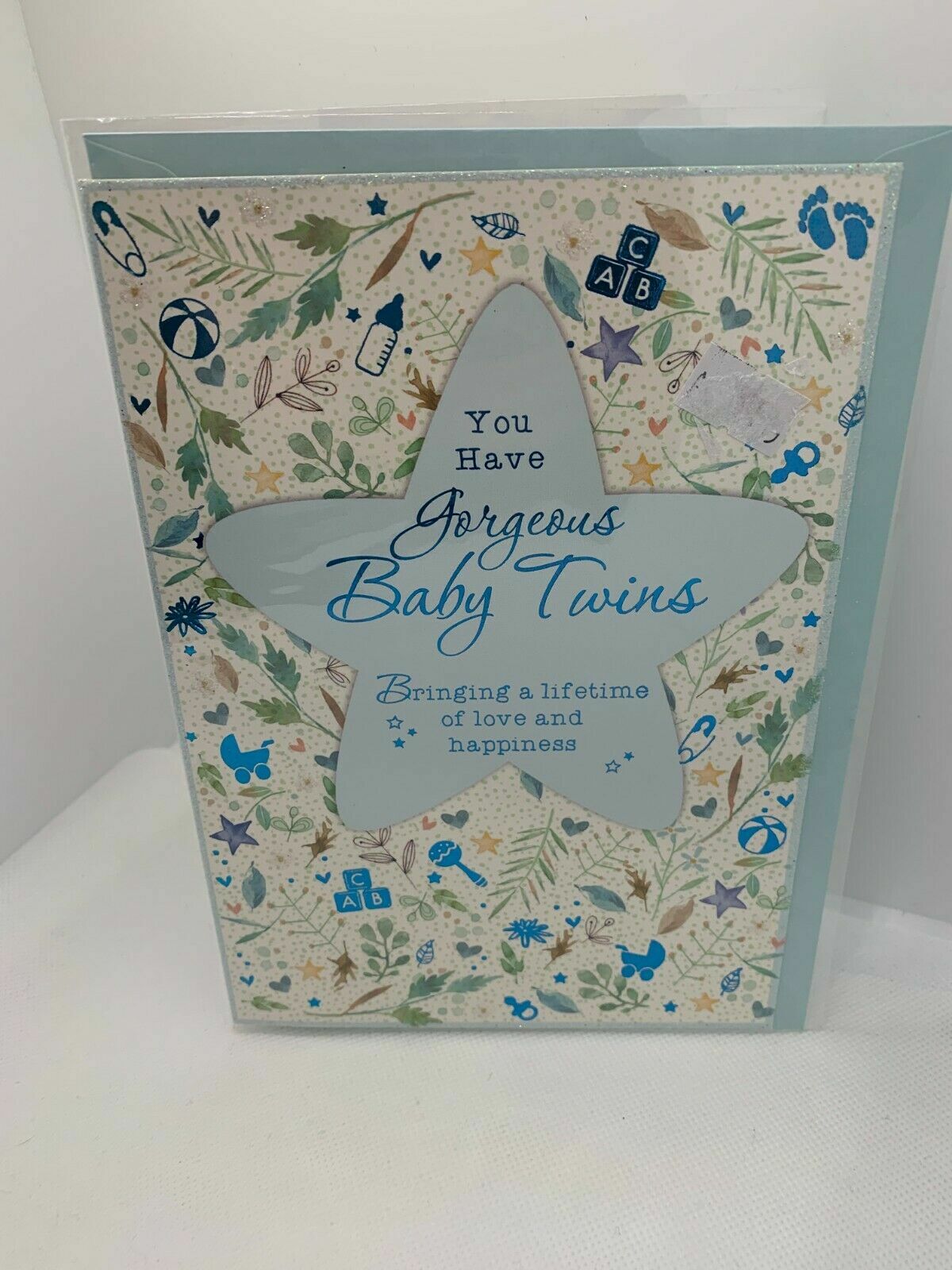gorgeous baby twins (Greeting Card)