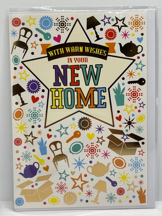 With Warm Wishes in your New Home (Greeting Card)