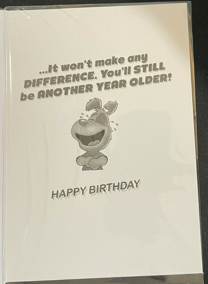 Another Birthday Think of a Number, Double It (Birthday Greeting Card)