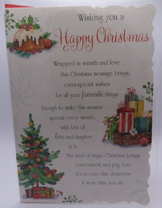 Wishing you a Happy Christmas (Greeting Card)