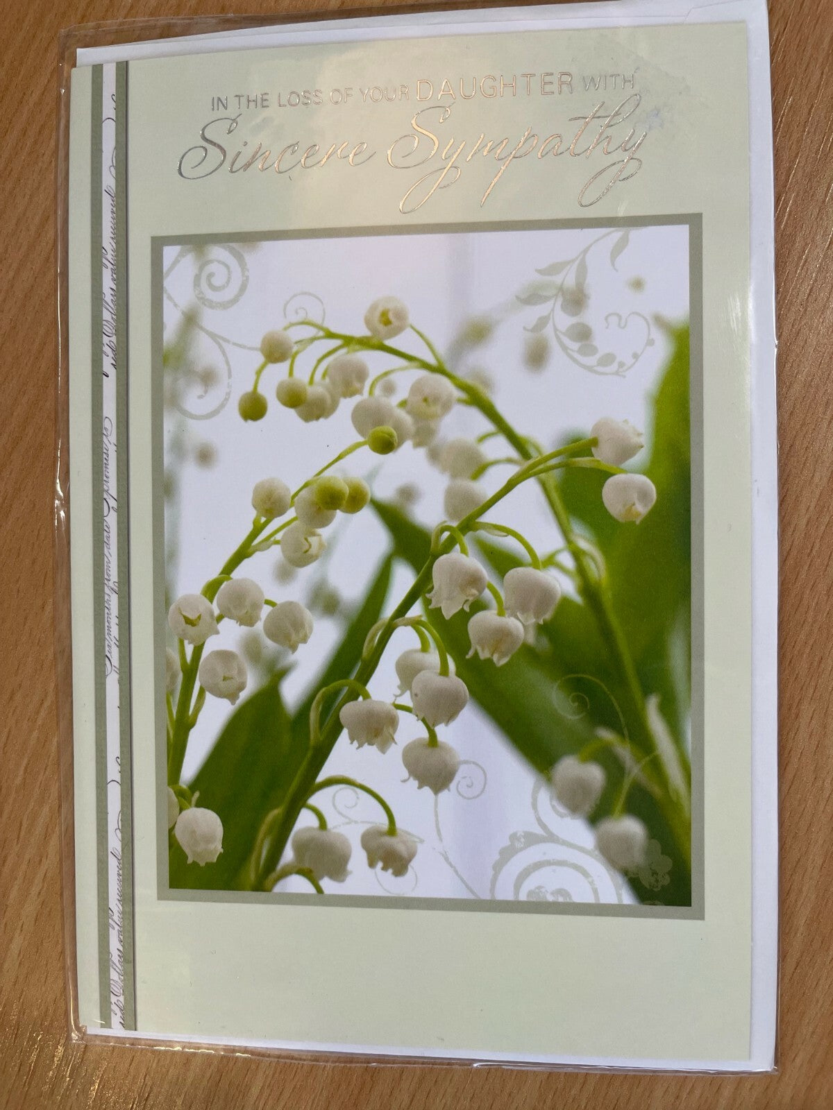 In the Loss of Your Daughter (Sympathy Card)
