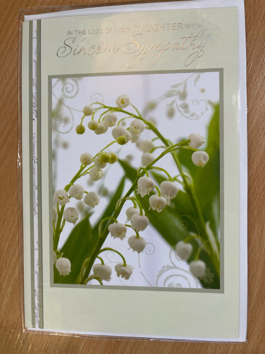 In the Loss of Your Daughter (Sympathy Card)