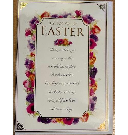 Just for you at Easter (Greeting Card)