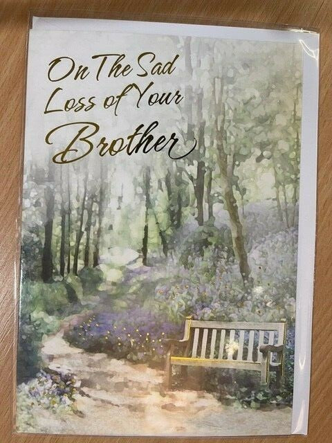 On The Sad Loss of your Brother (Sympathy Card)