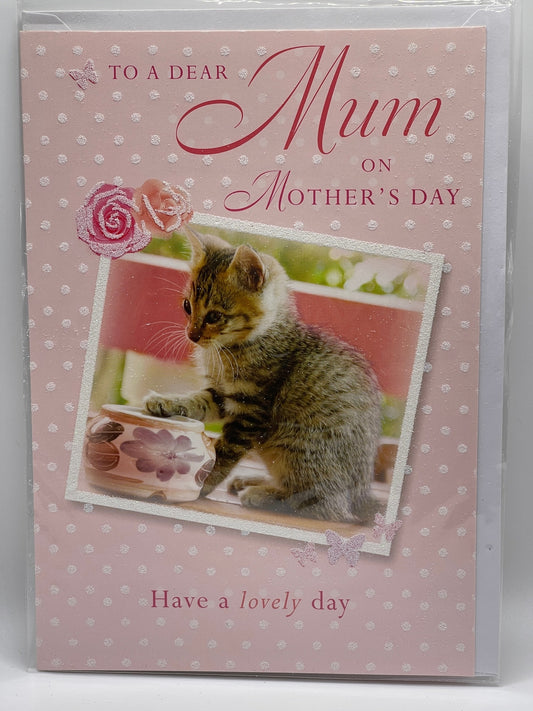 To a Dear Mum on Mother's Day (Mothers Day Greeting Card)