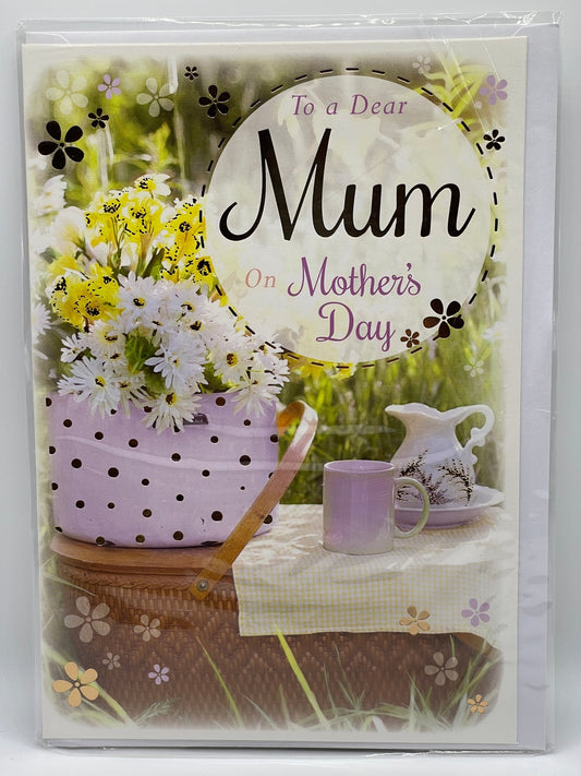 To a Dear Mum on Mother's Day (Mothers Day Greeting Card)