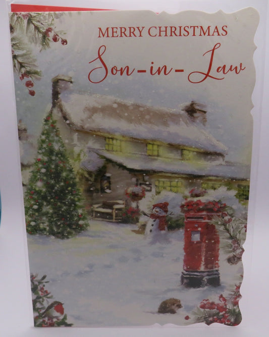 Merry Christmas Son-in-Law (Christmas Greeting C