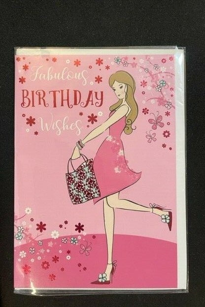 Fabulous Birthday Wishes (Greeting / Birthday Card)