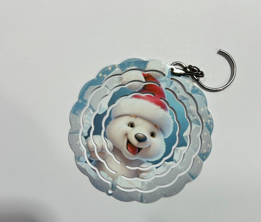 Christmas 10cm Wind Spinner - 6 Designs