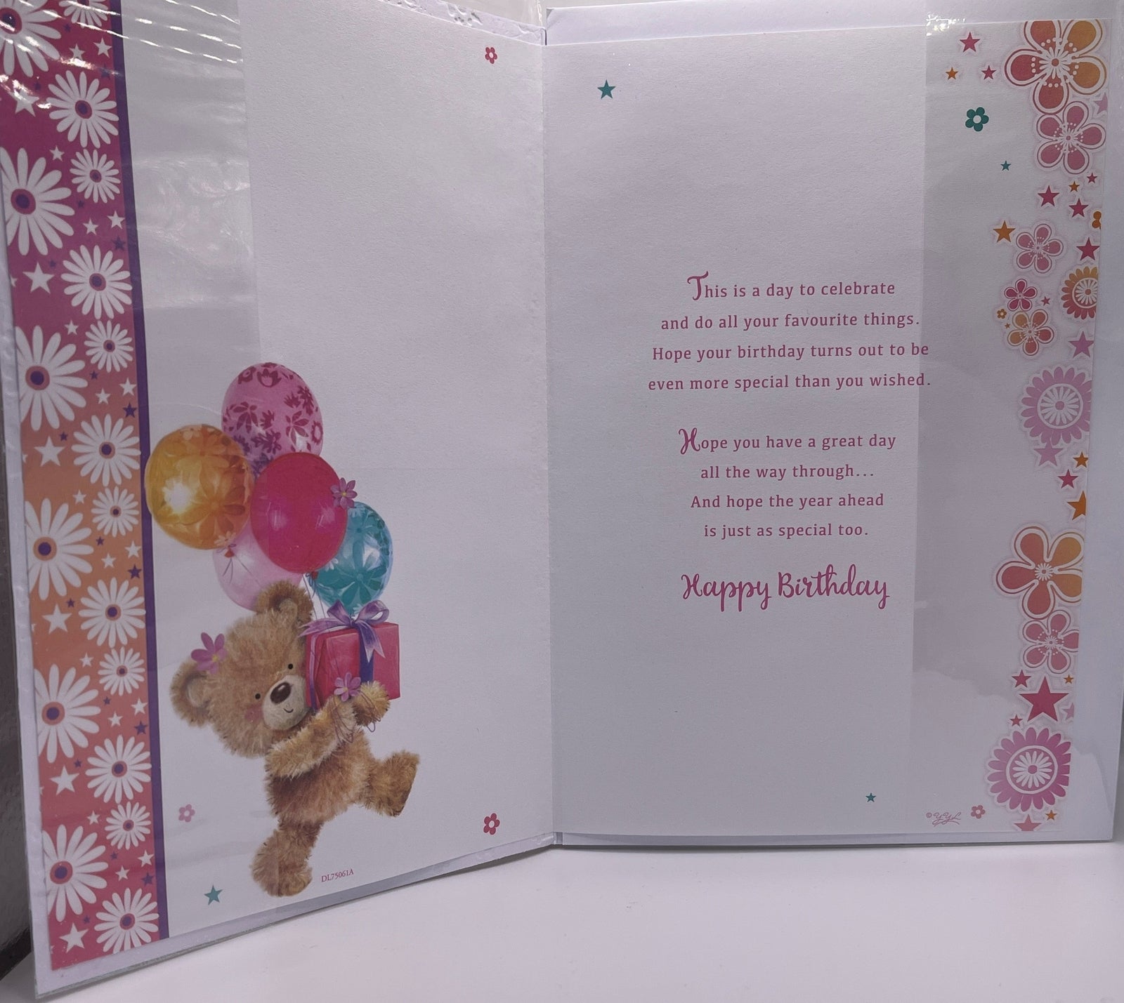 For a Special Great-Granddaughter Happy Birthday (Greeting Card)