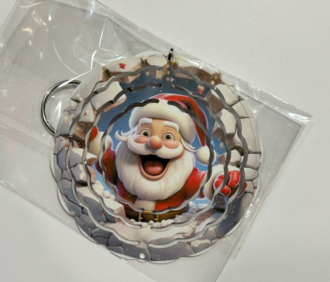 Christmas 10cm Wind Spinner - 6 Designs