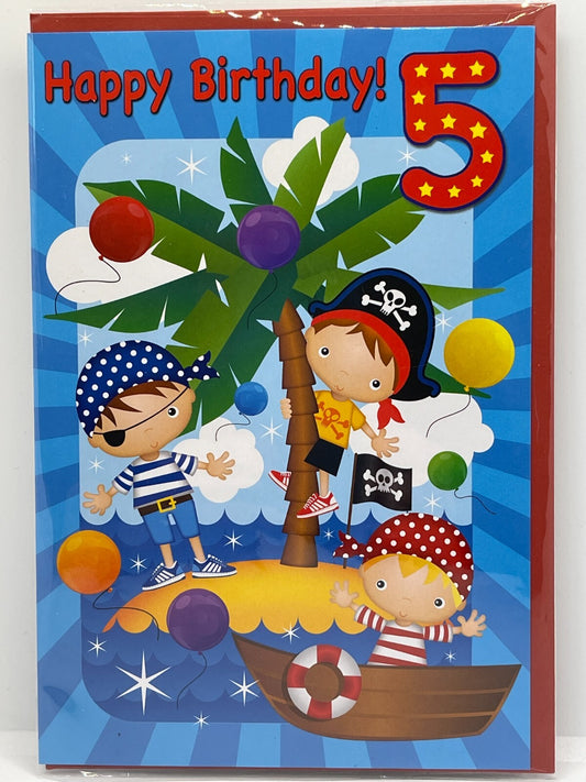 Happy Birthday! 5  (Birthday Greeting Card)