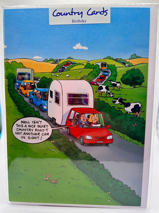 A Nice Drive in the Country (Birthday Greeting Card)