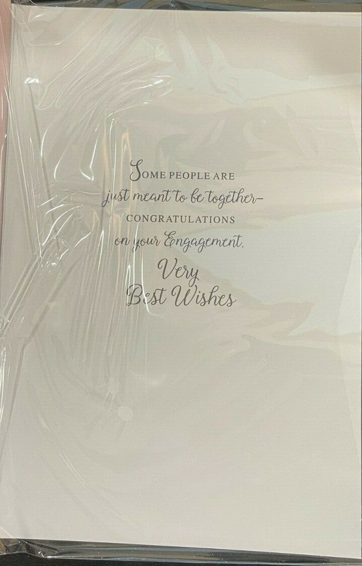 Best Wishes on your Engagement For Both of You (Engagement Greeting Card)