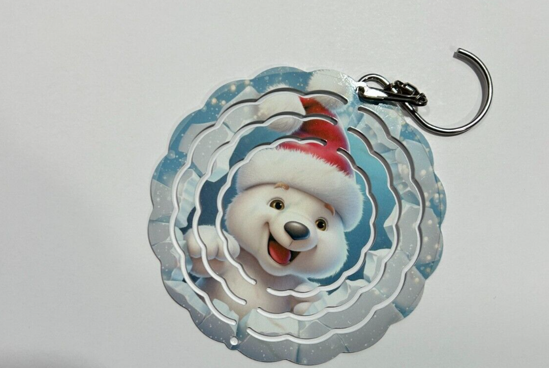 Christmas 10cm Wind Spinner - 6 Designs