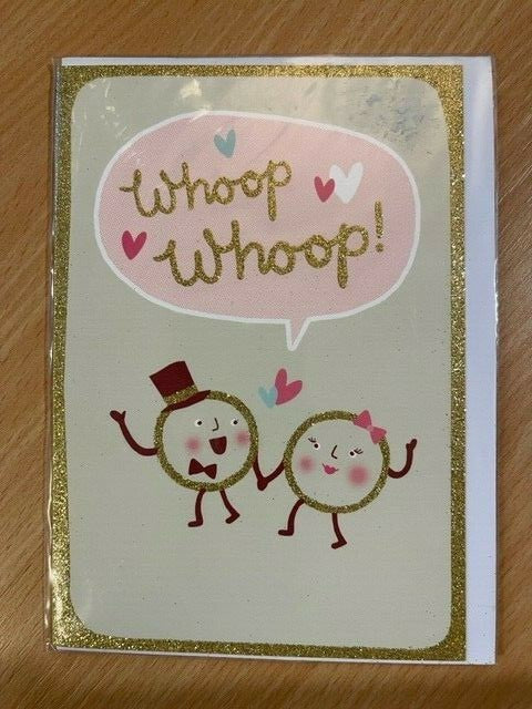 Whoop Whoop  (Wedding Greeting Card)