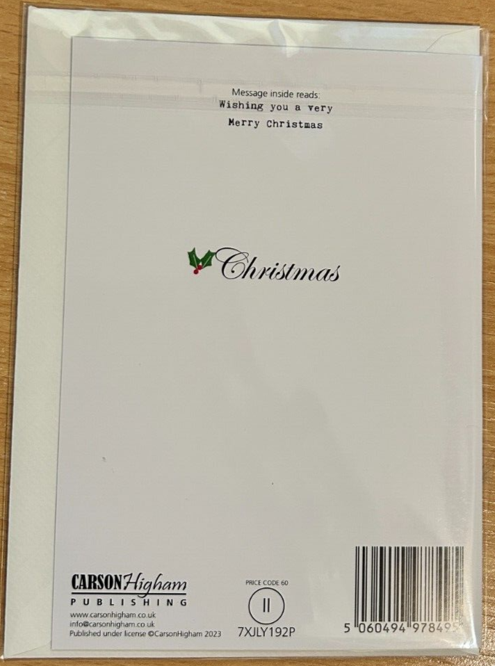 Happy Christmas Lovely People (Christmas Greeting Card)