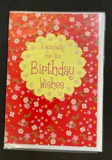 Especially for You Birthday Wishes (Greeting / Birthday Card)