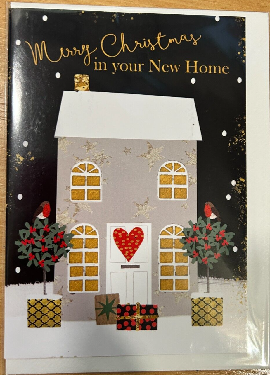Merry Christmas in your New Home (Christmas Greeting Card)