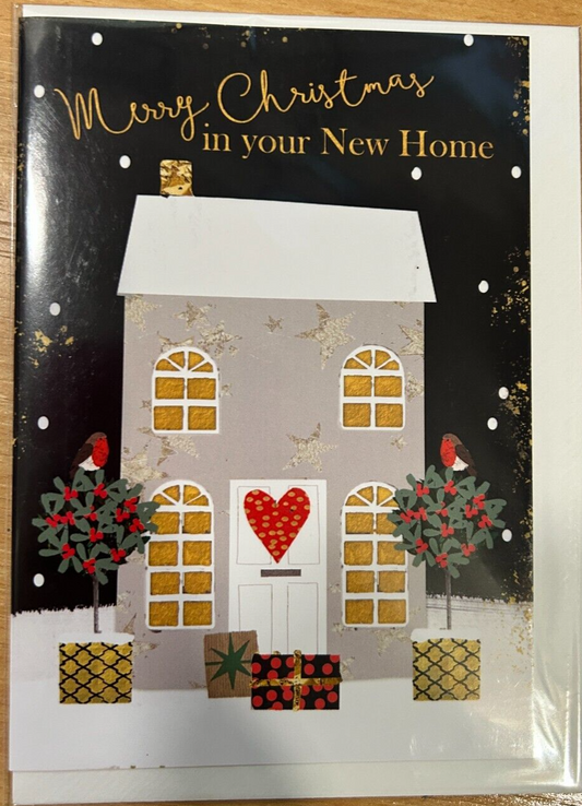 Merry Christmas in your New Home (Christmas Greeting Card)
