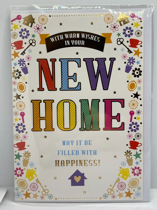 With Warm Wishes in your New Home (Greeting Card)