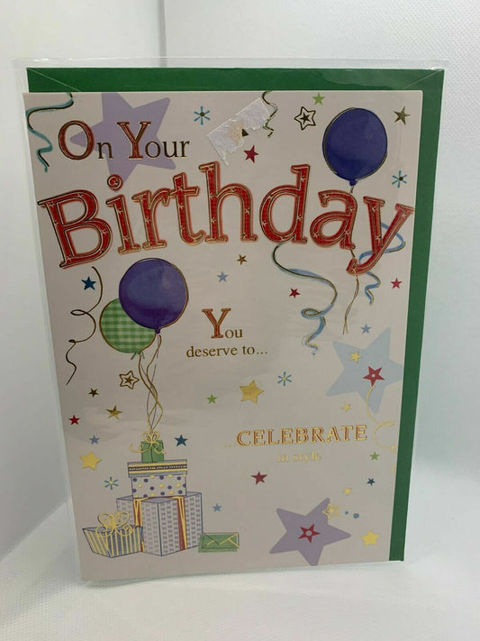 On Your Birthday  (Birthday Card / Greeting Card)