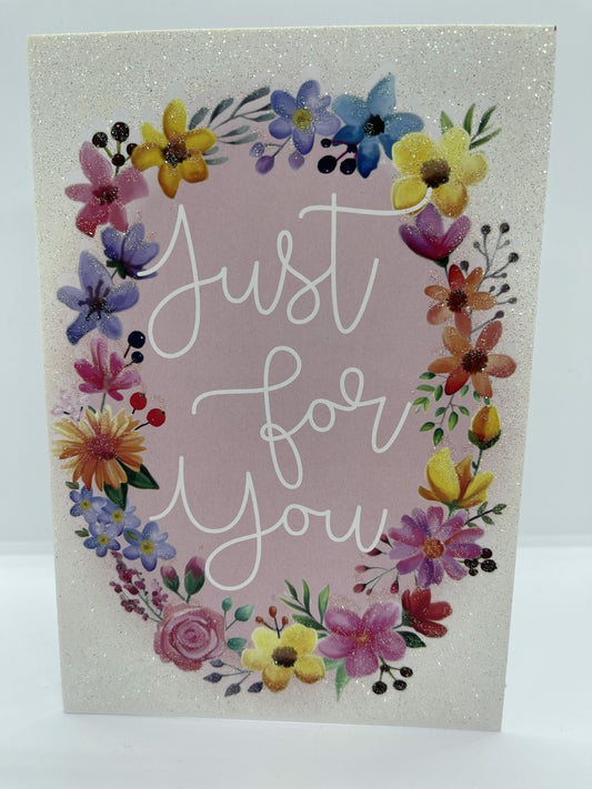 Just for You (Greeting / Birthday Card)