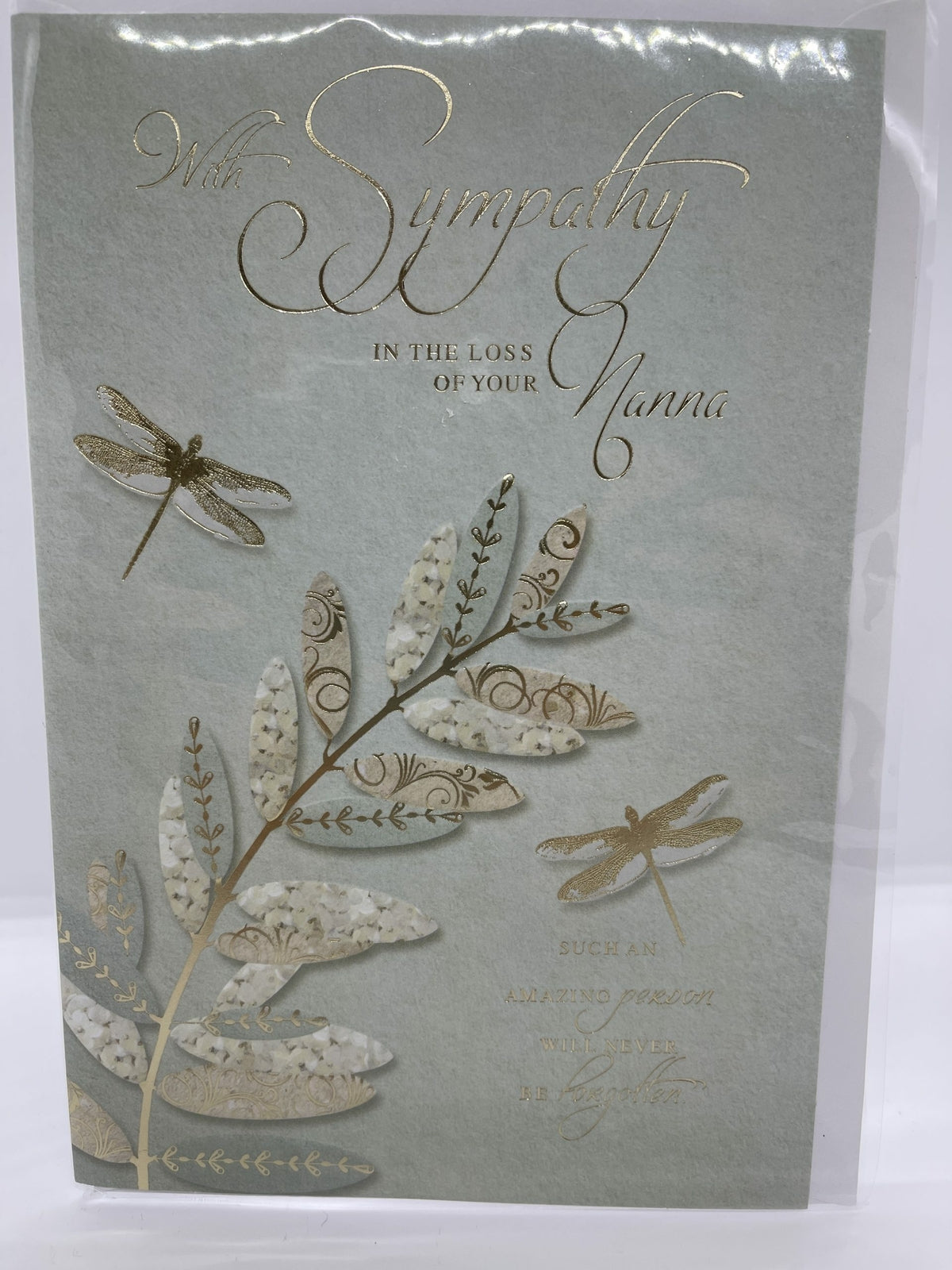 With Sympathy In the Loss of your Nanna (Greeting Card)