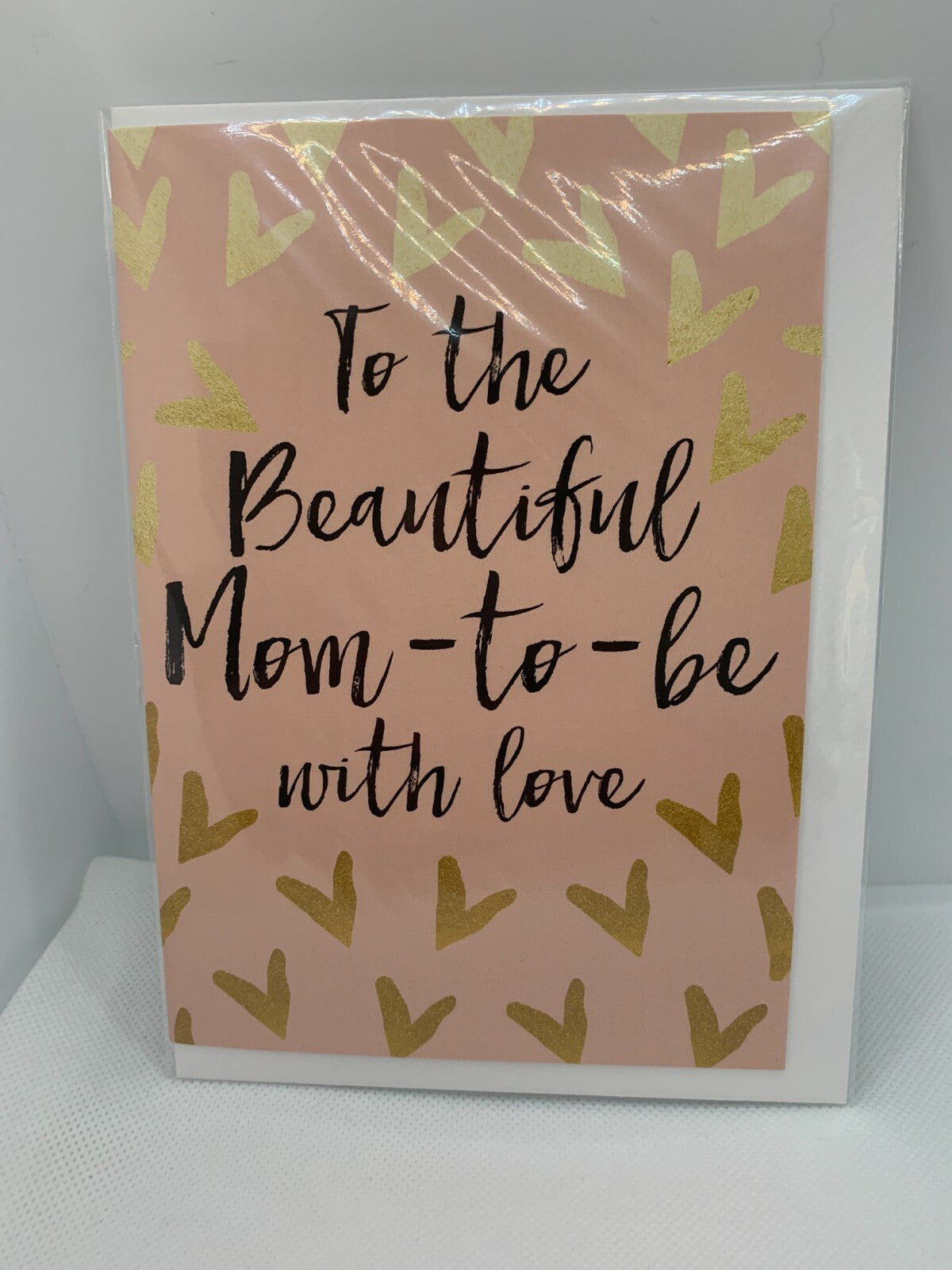 To the Beautiful Mom to be with love ( Greeting Card )