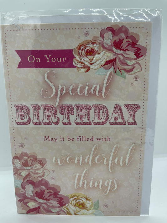 On Your Special Birthday (Greeting / Birthday Card)