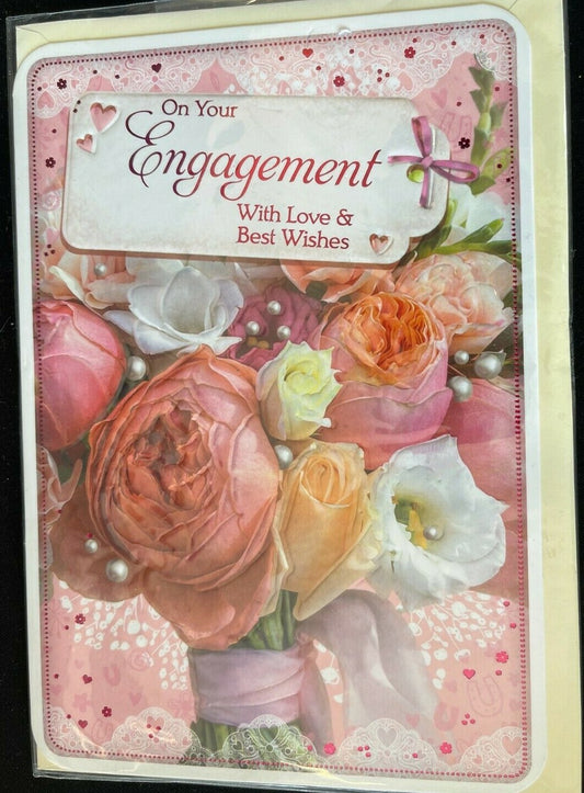 On Your Engagement (Greeting / Engagement Card)