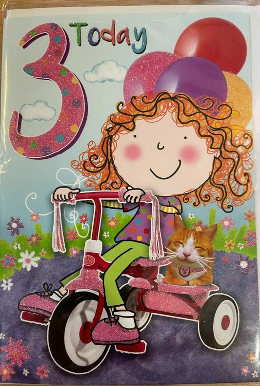 3 Today  (Birthday Card / Greeting Card)