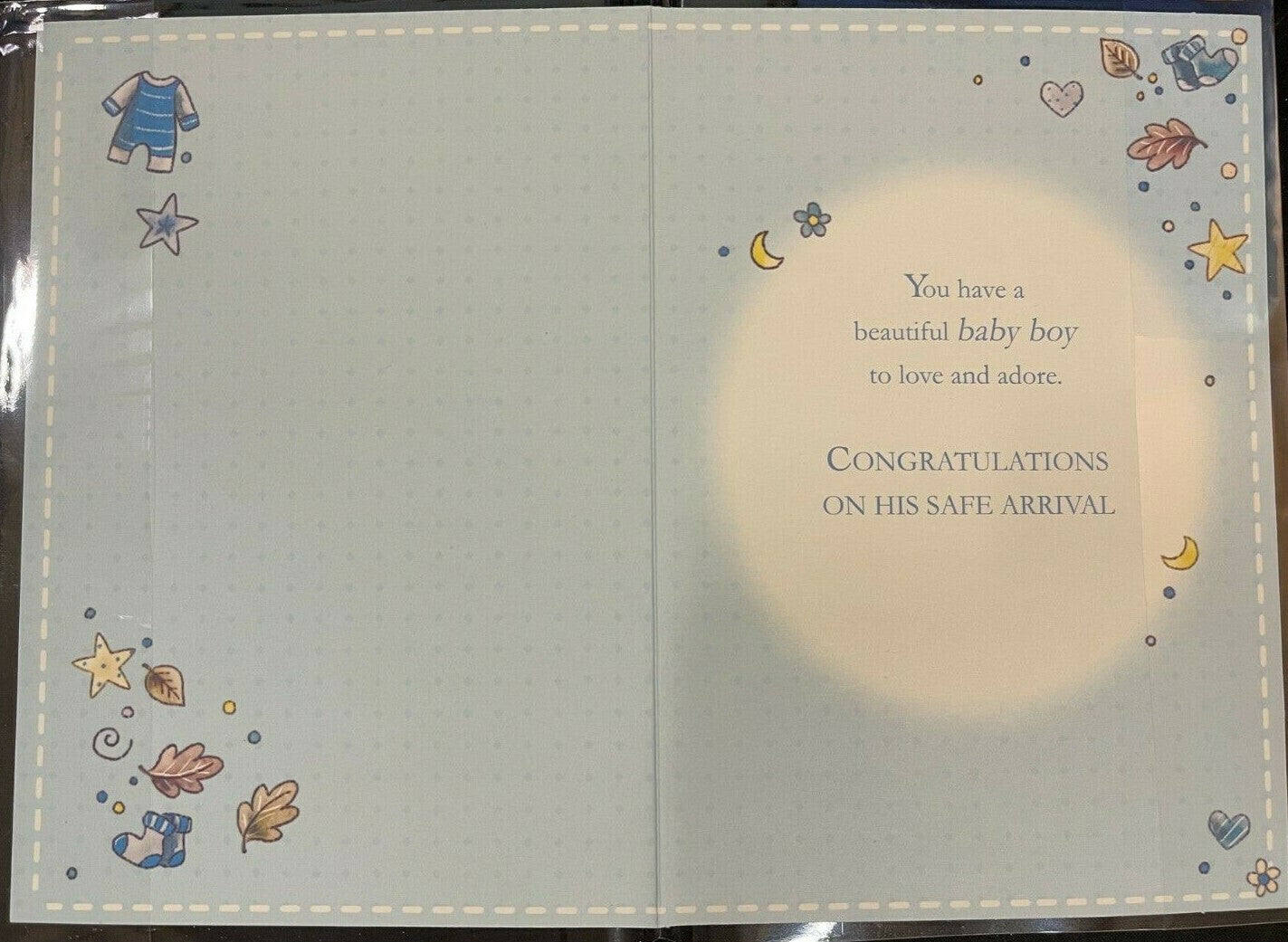 It's a Boy Congratulations!  (New Baby Greeting Card)