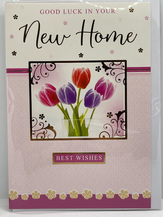 Good Luck in your New Home Best Wishes (Greeting Card)