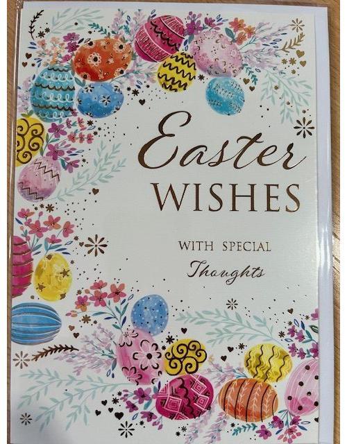 Easter Wishes with Special Thoughts (Greeting Card)