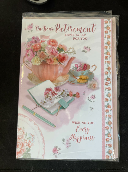 On Your Retirement Especially for You (Birthday / Greeting Card)